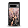 mermaid skin pink edition back phone cover | glass case for google pixel 8 pro