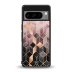 mermaid skin pink edition back phone cover | glass case for google pixel 8 pro