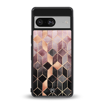 mermaid skin pink edition back phone cover | glass case for Google Pixel 8