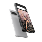 mermaid skin pink edition back phone cover | glass case for Google Pixel 8