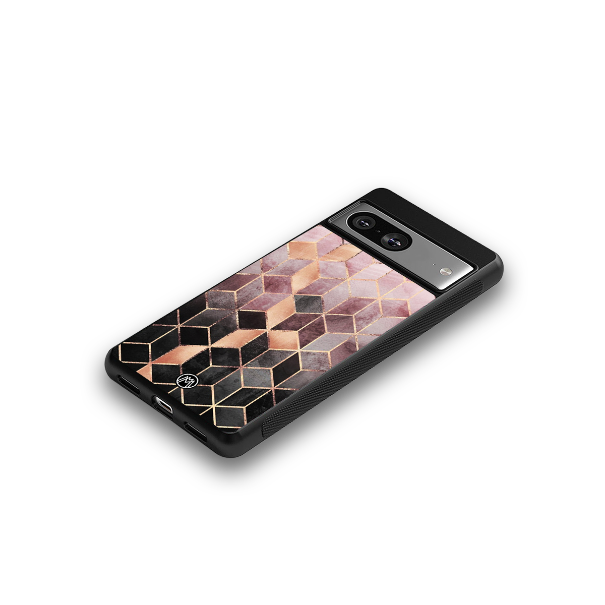 mermaid skin pink edition back phone cover | glass case for Google Pixel 8