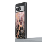 mermaid skin pink edition back phone cover | glass case for Google Pixel 8