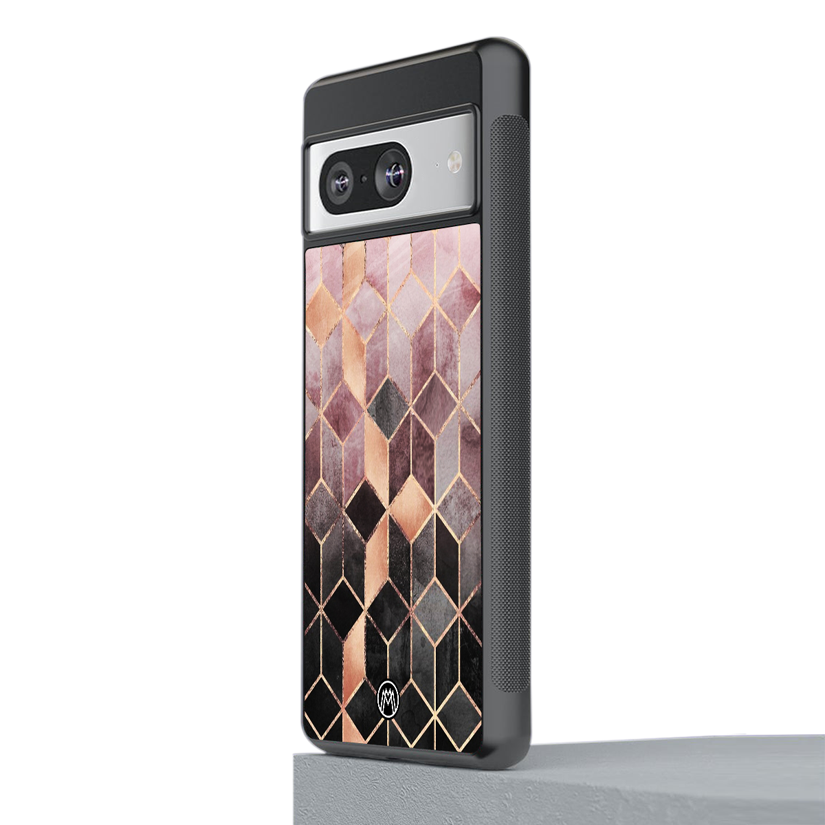 mermaid skin pink edition back phone cover | glass case for Google Pixel 8