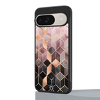 mermaid skin pink edition back phone cover | glass case for google pixel 9