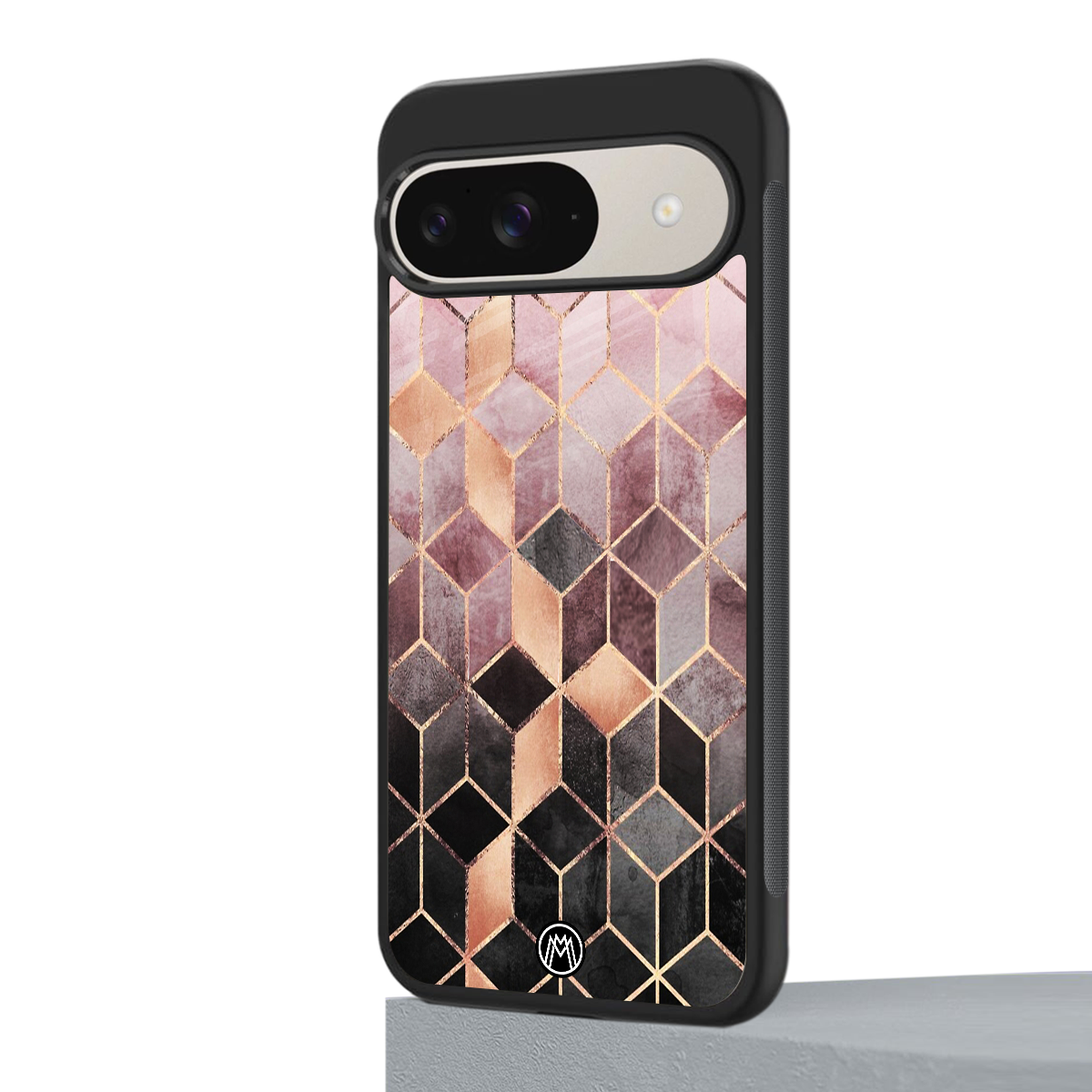 mermaid skin pink edition back phone cover | glass case for google pixel 9