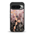 mermaid skin pink edition back phone cover | glass case for google pixel 9 pro
