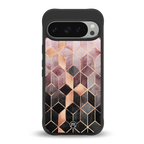 mermaid skin pink edition back phone cover | glass case for google pixel 9 pro