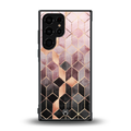 mermaid skin pink edition back phone cover | glass case for samsung galaxy s23 ultra