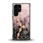 mermaid skin pink edition back phone cover | glass case for samsung galaxy s23 ultra