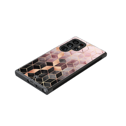 mermaid skin pink edition back phone cover | glass case for samsung galaxy s23 ultra