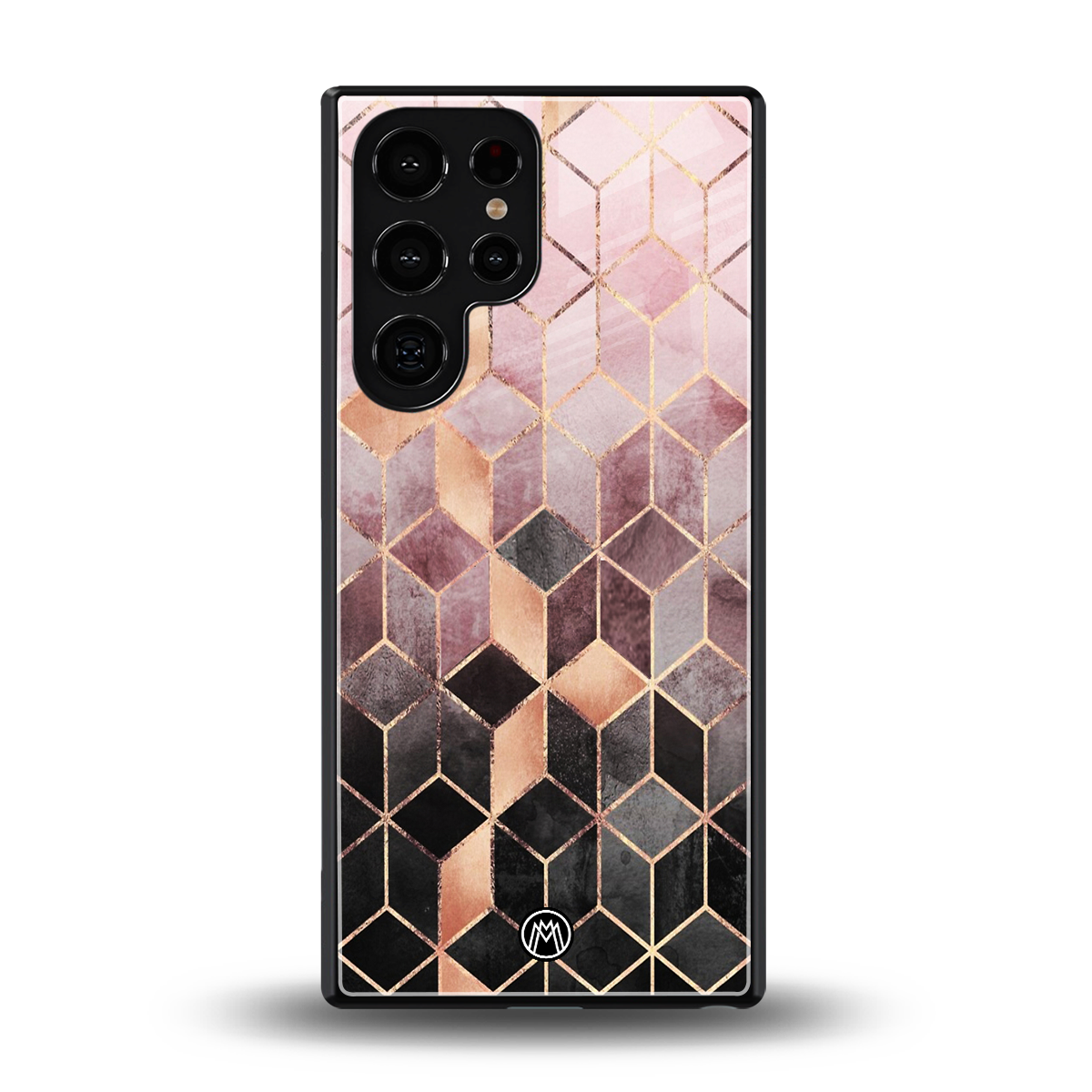 mermaid skin pink edition back phone cover | glass case for samsung galaxy s25 ultra