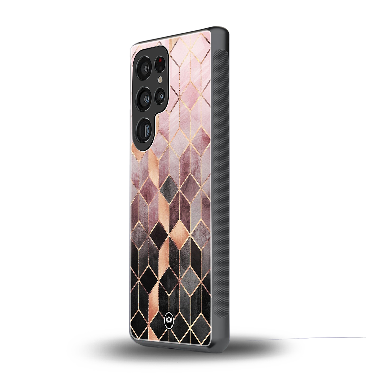 mermaid skin pink edition back phone cover | glass case for samsung galaxy s25 ultra
