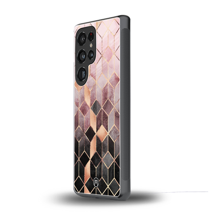 mermaid skin pink edition back phone cover | glass case for samsung galaxy s25 ultra