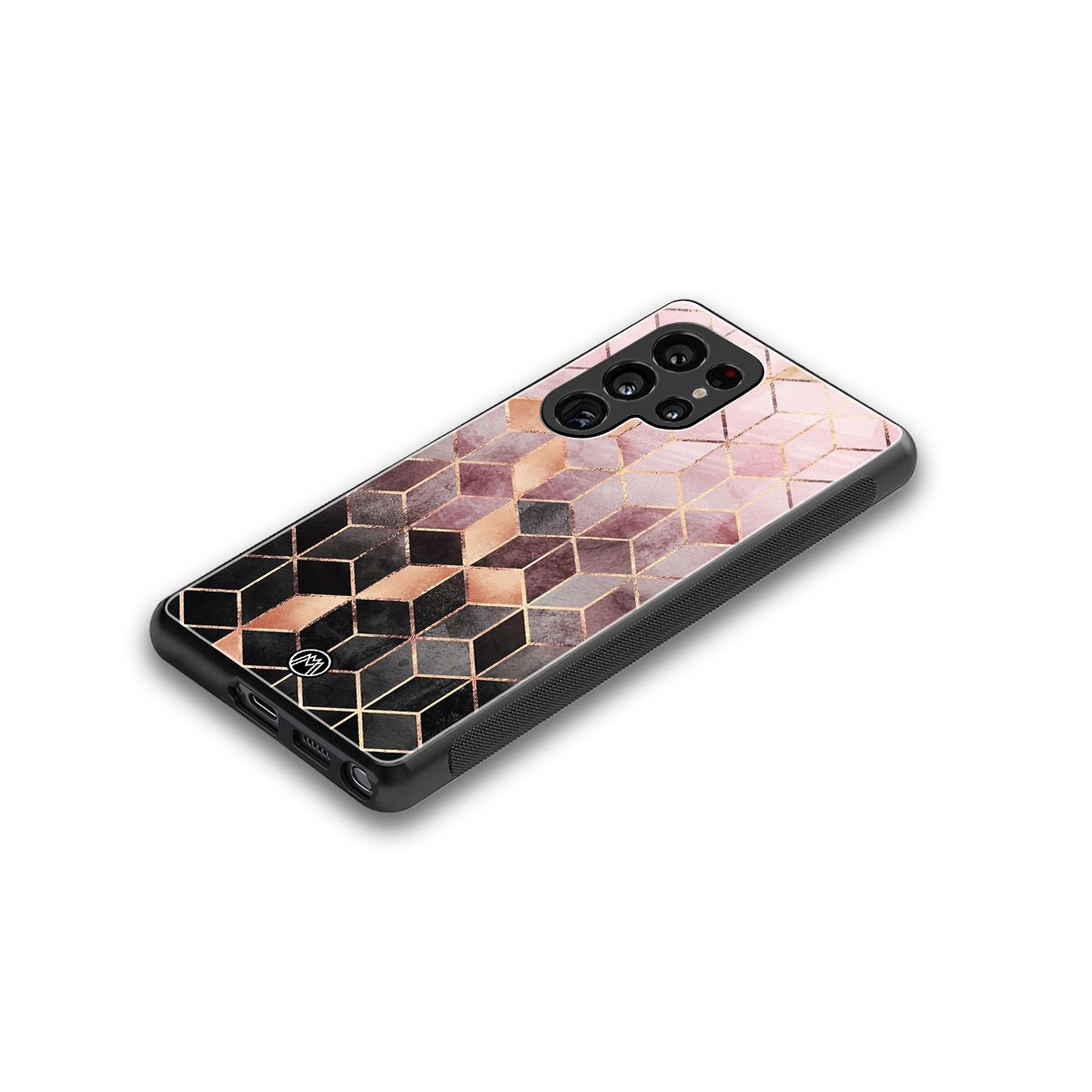 mermaid skin pink edition back phone cover | glass case for samsung galaxy s25 ultra
