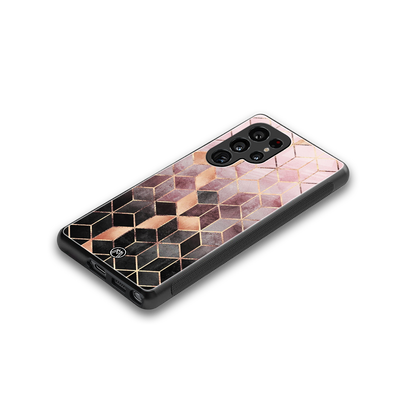 mermaid skin pink edition back phone cover | glass case for samsung galaxy s25 ultra