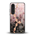 mermaid skin pink edition back phone cover | glass case for samsung galaxy s24 fe