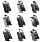 Durable Glass Back Mobile Case for iPhone, Samsung, OnePlus, Google Pixel, Redmi, Vivo, Oppo