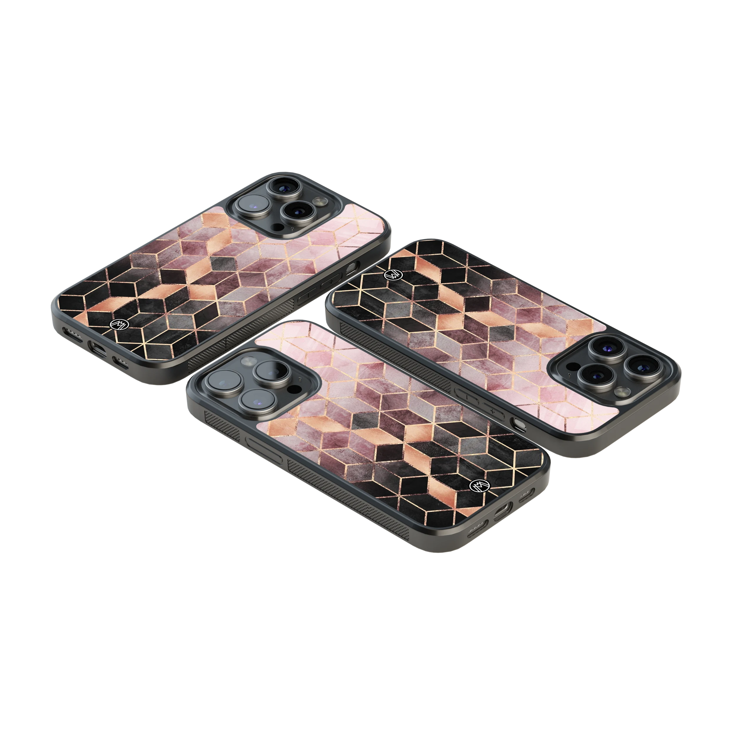 Luxury Glass Back Mobile Cover for iPhone, Samsung Galaxy, OnePlus, Pixel, Redmi & More