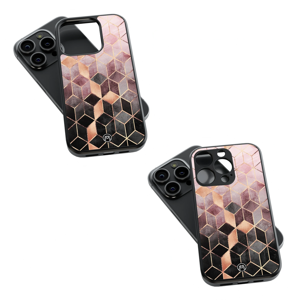 Trendy Glass Back Mobile Case for iPhone, Samsung, Redmi, OnePlus, Google Pixel, Motorola