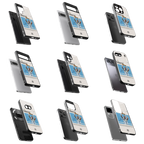 Durable Glass Back Mobile Case for iPhone, Samsung, OnePlus, Google Pixel, Redmi, Vivo, Oppo
