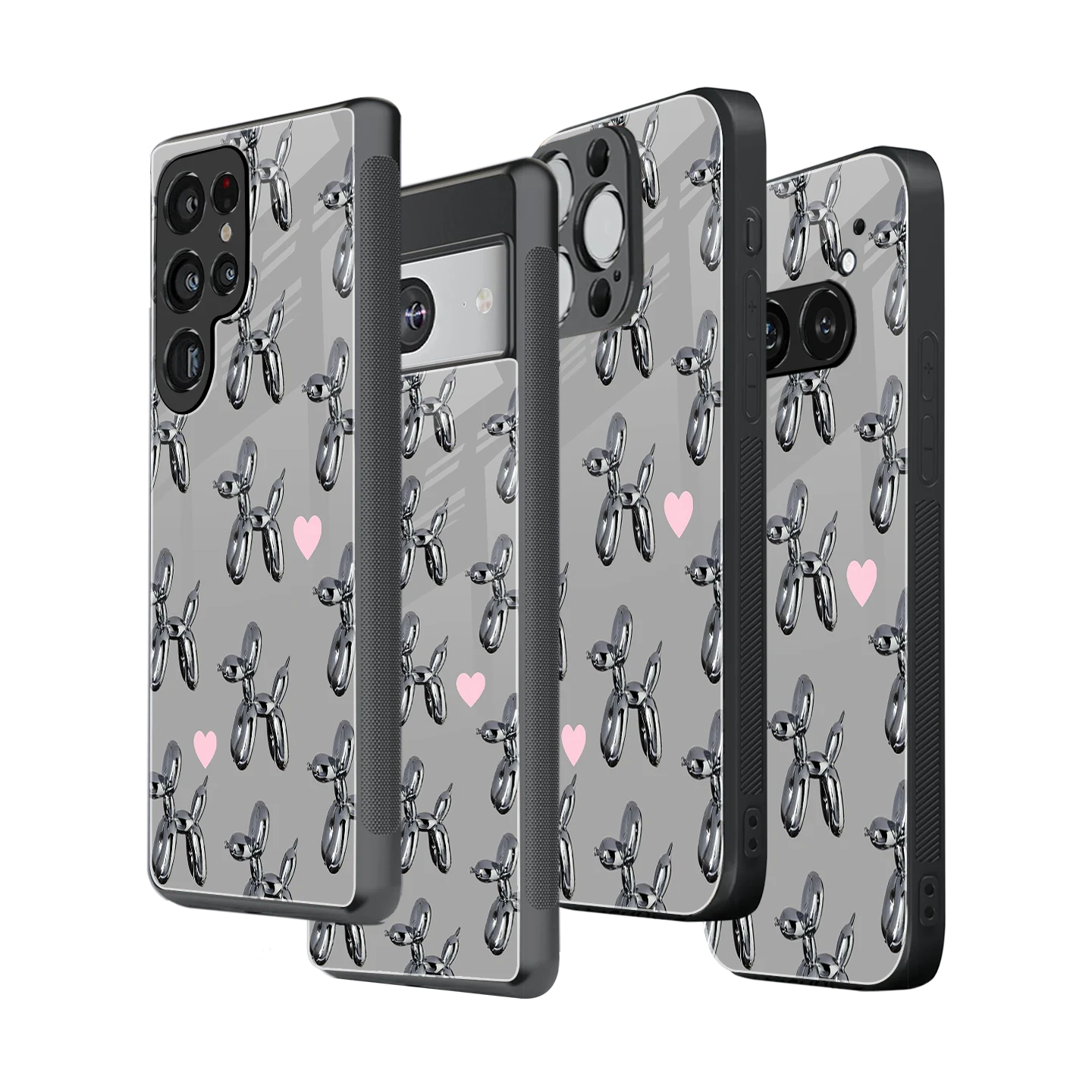 Stylish Glass Back Case for All Smartphones iPhone, Samsung, OnePlus, Pixel, Redmi, Oppo, Vivo, Motorola