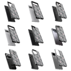 Durable Glass Back Mobile Case for iPhone, Samsung, OnePlus, Google Pixel, Redmi, Vivo, Oppo