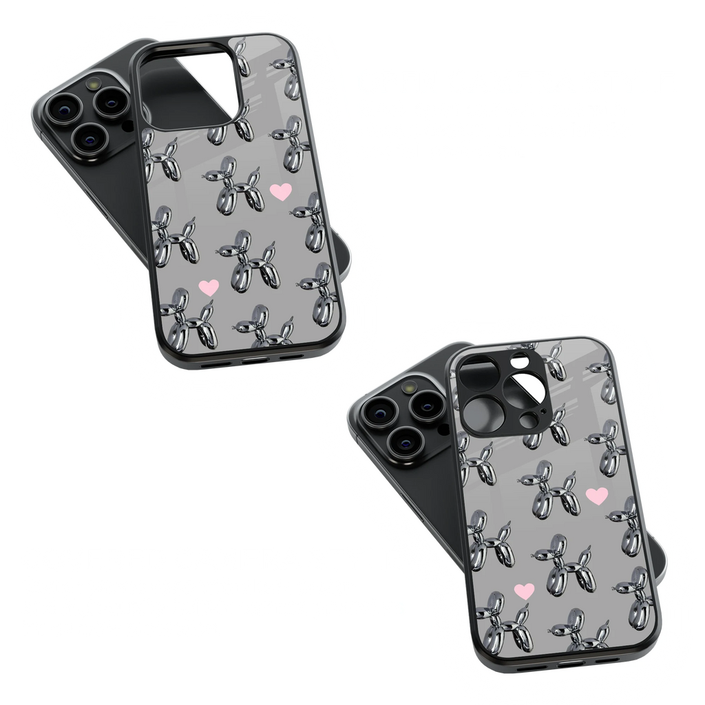 Trendy Glass Back Mobile Case for iPhone, Samsung, Redmi, OnePlus, Google Pixel, Motorola