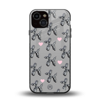 metallic unicorns back phone cover | glass case for iphone 13