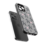 metallic unicorns back phone cover | glass case for iphone 16 pro