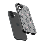 metallic unicorns back phone cover | glass case for iphone 16