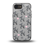 metallic unicorns back phone cover | glass case for iphone 16e