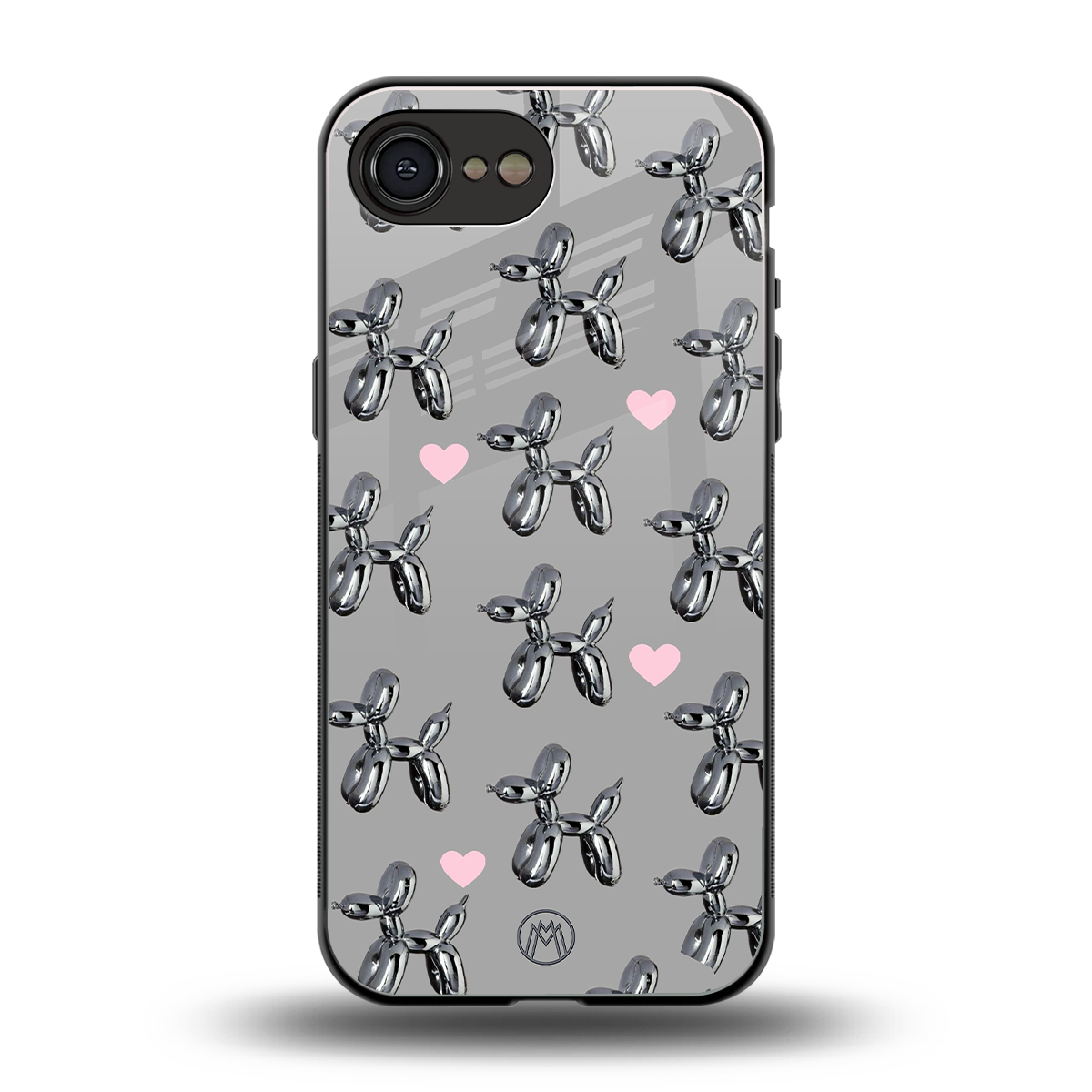 metallic unicorns back phone cover | glass case for iphone 16e