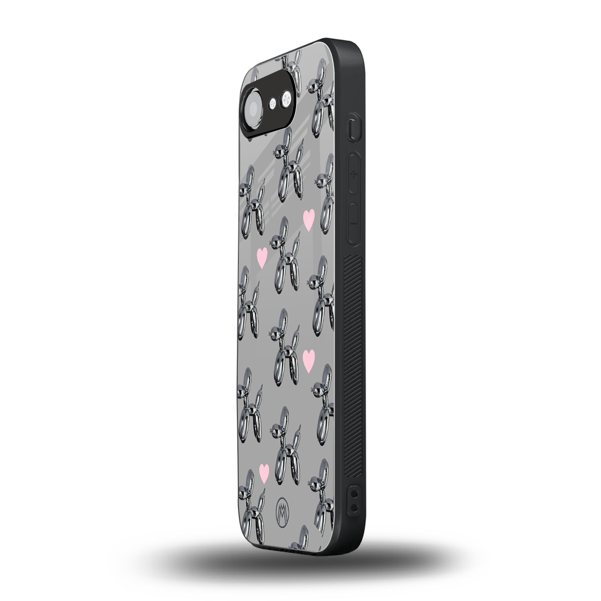 metallic unicorns back phone cover | glass case for iphone 16e