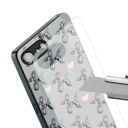metallic unicorns back phone cover | glass case for iphone 16e