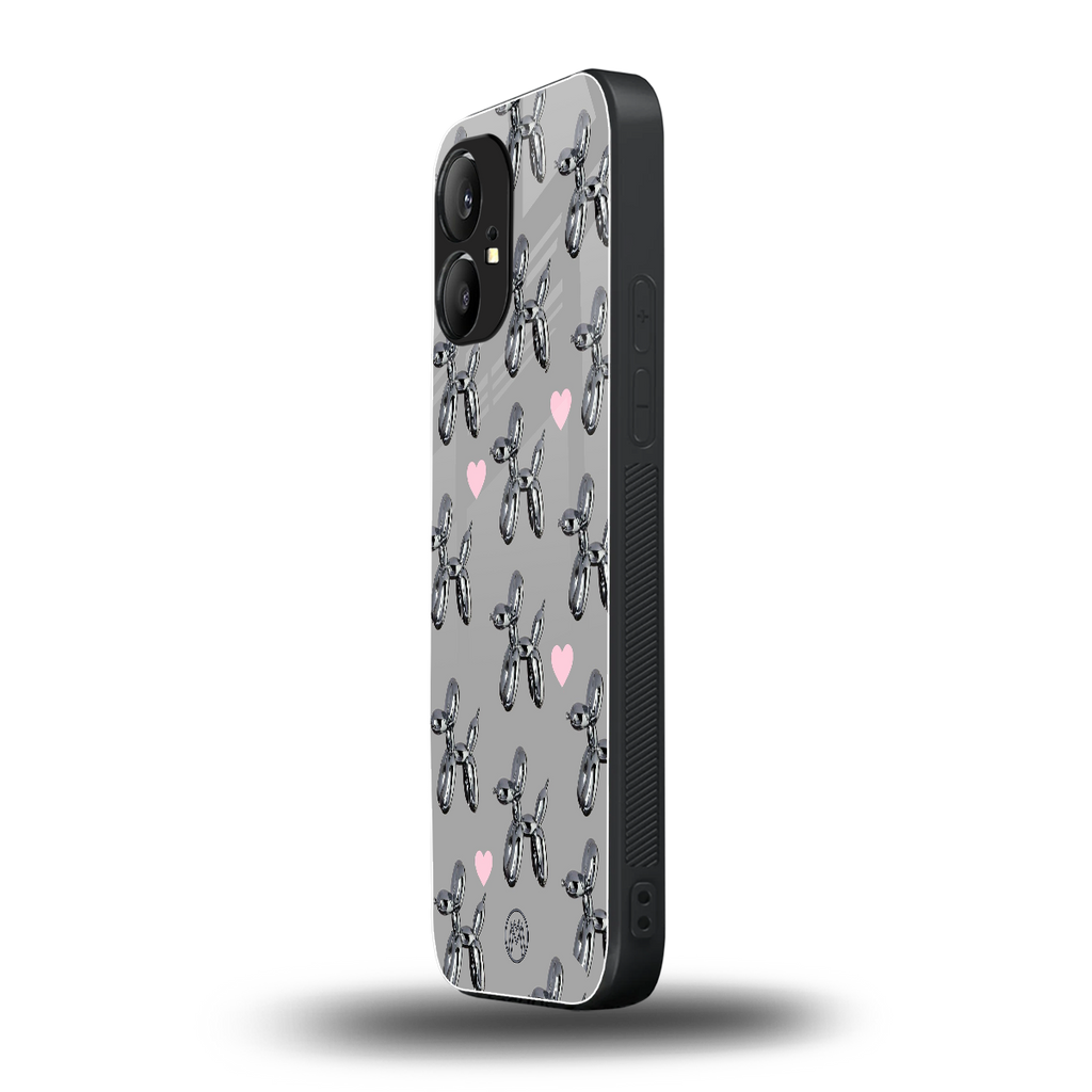metallic unicorns back phone cover | glass case for nothing phone 1