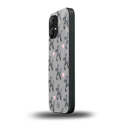 metallic unicorns back phone cover | glass case for nothing phone 1