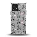metallic unicorns back phone cover | glass case for nothing phone 2