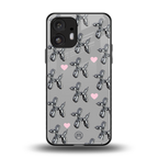 metallic unicorns back phone cover | glass case for nothing phone 2
