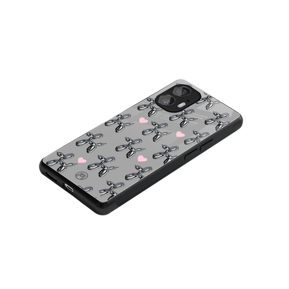metallic unicorns back phone cover | glass case for nothing phone 2
