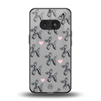 metallic unicorns back phone cover | glass case for nothing phone 2a
