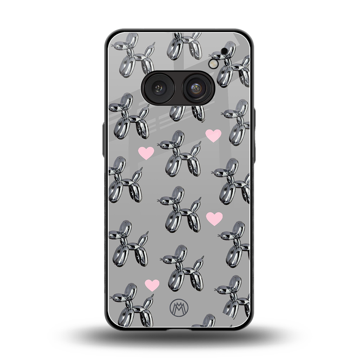 metallic unicorns back phone cover | glass case for nothing phone 2a