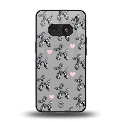 metallic unicorns back phone cover | glass case for nothing phone 2a