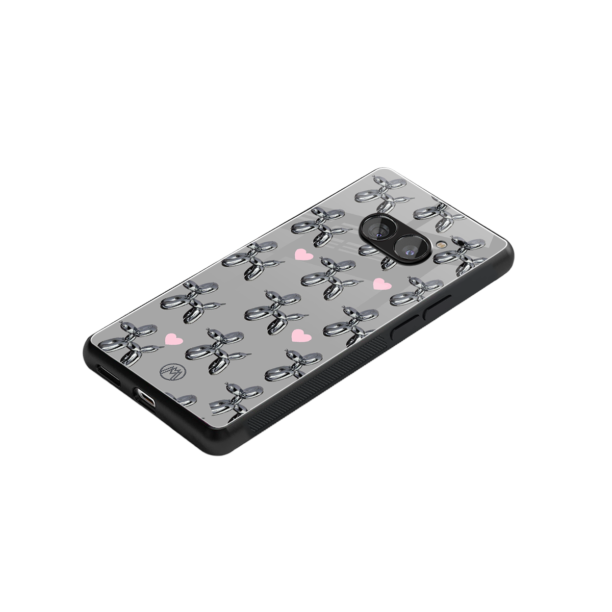 metallic unicorns back phone cover | glass case for nothing phone 2a