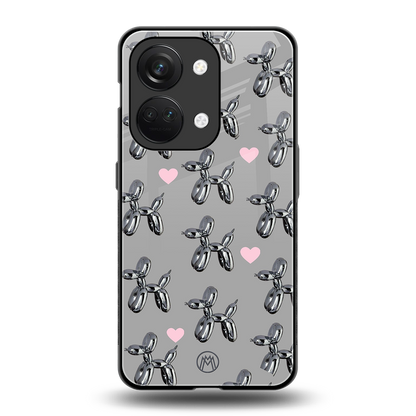 metallic unicorns back phone cover | glass case for oneplus nord 3