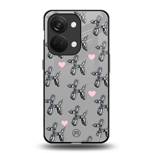 metallic unicorns back phone cover | glass case for oneplus nord 3