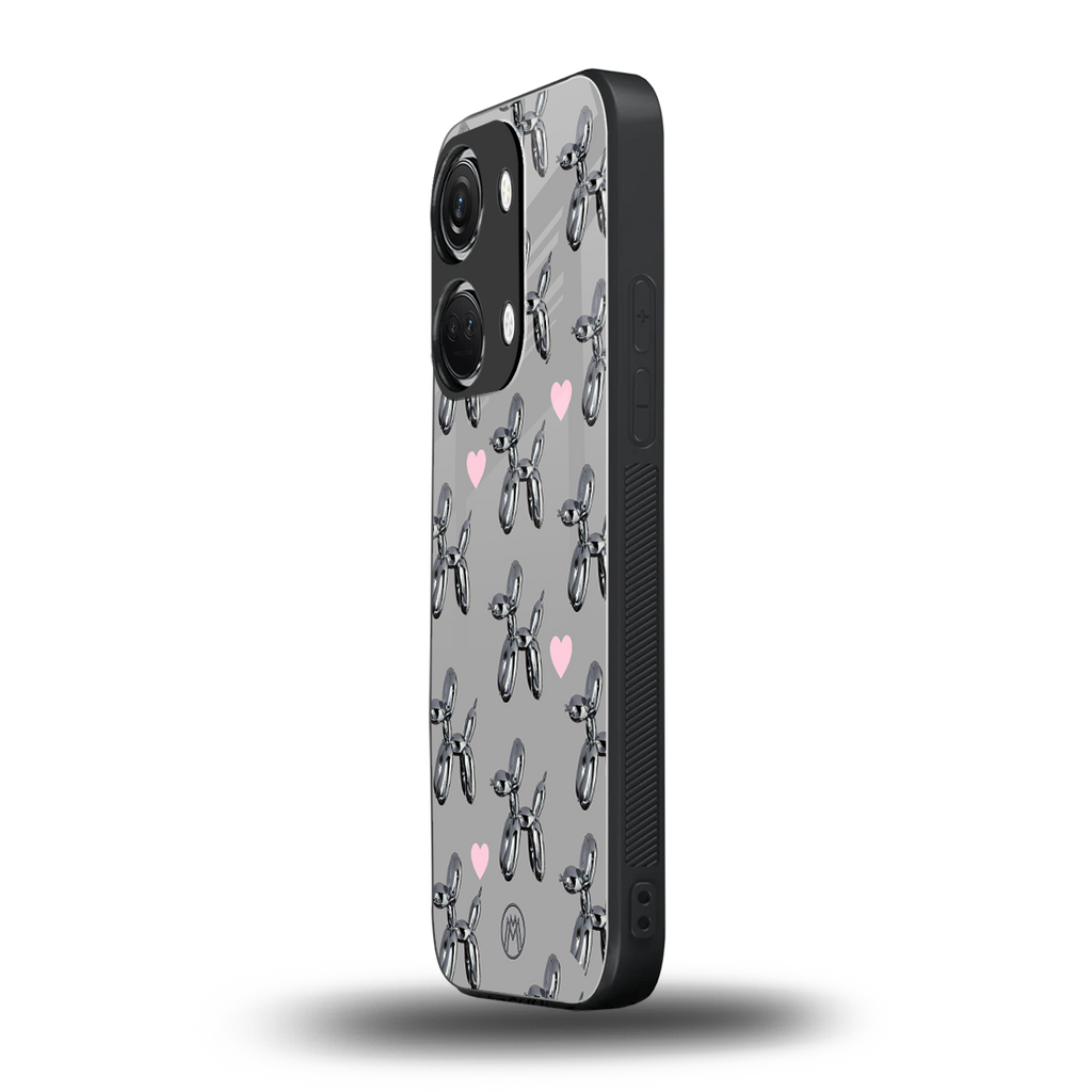 metallic unicorns back phone cover | glass case for oneplus nord 3
