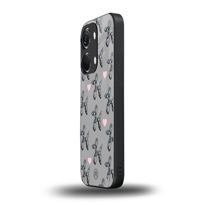 metallic unicorns back phone cover | glass case for oneplus nord 3