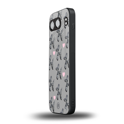metallic unicorns back phone cover | glass case for oneplus nord 4