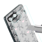 metallic unicorns back phone cover | glass case for oneplus nord 4