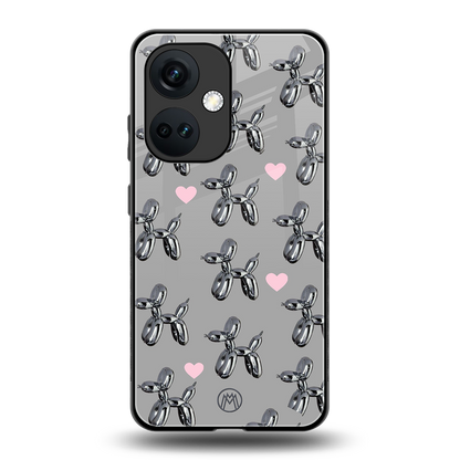 metallic unicorns back phone cover | glass case for oneplus nord ce 3